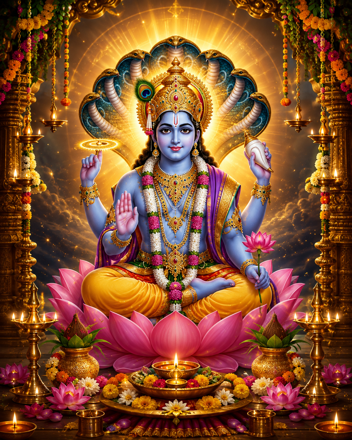 Vishnu Sahasranama Pooja